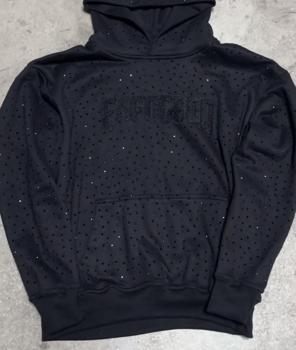 Unisex Rhinestone Hoodie