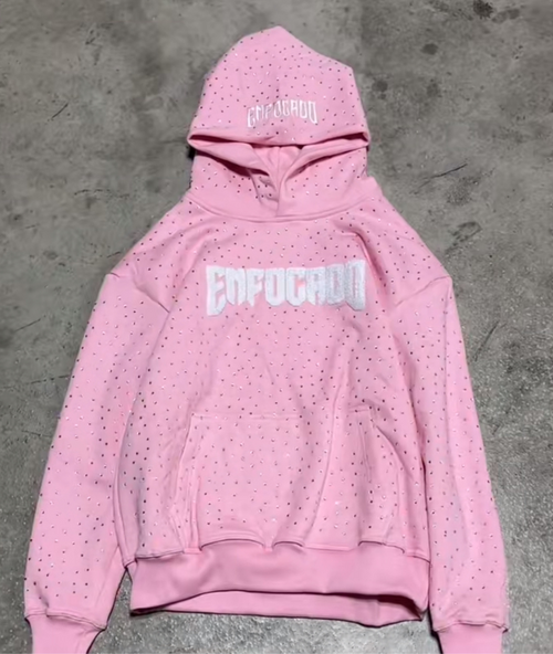 Unisex Rhinestone Hoodie