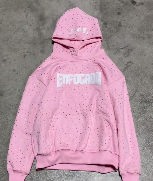 Unisex Rhinestone Hoodie