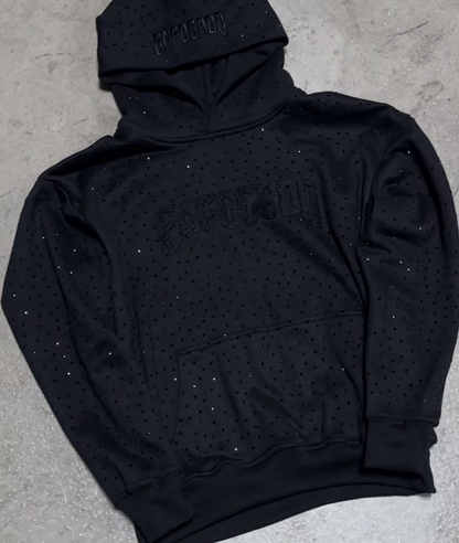 Unisex Rhinestone Hoodie