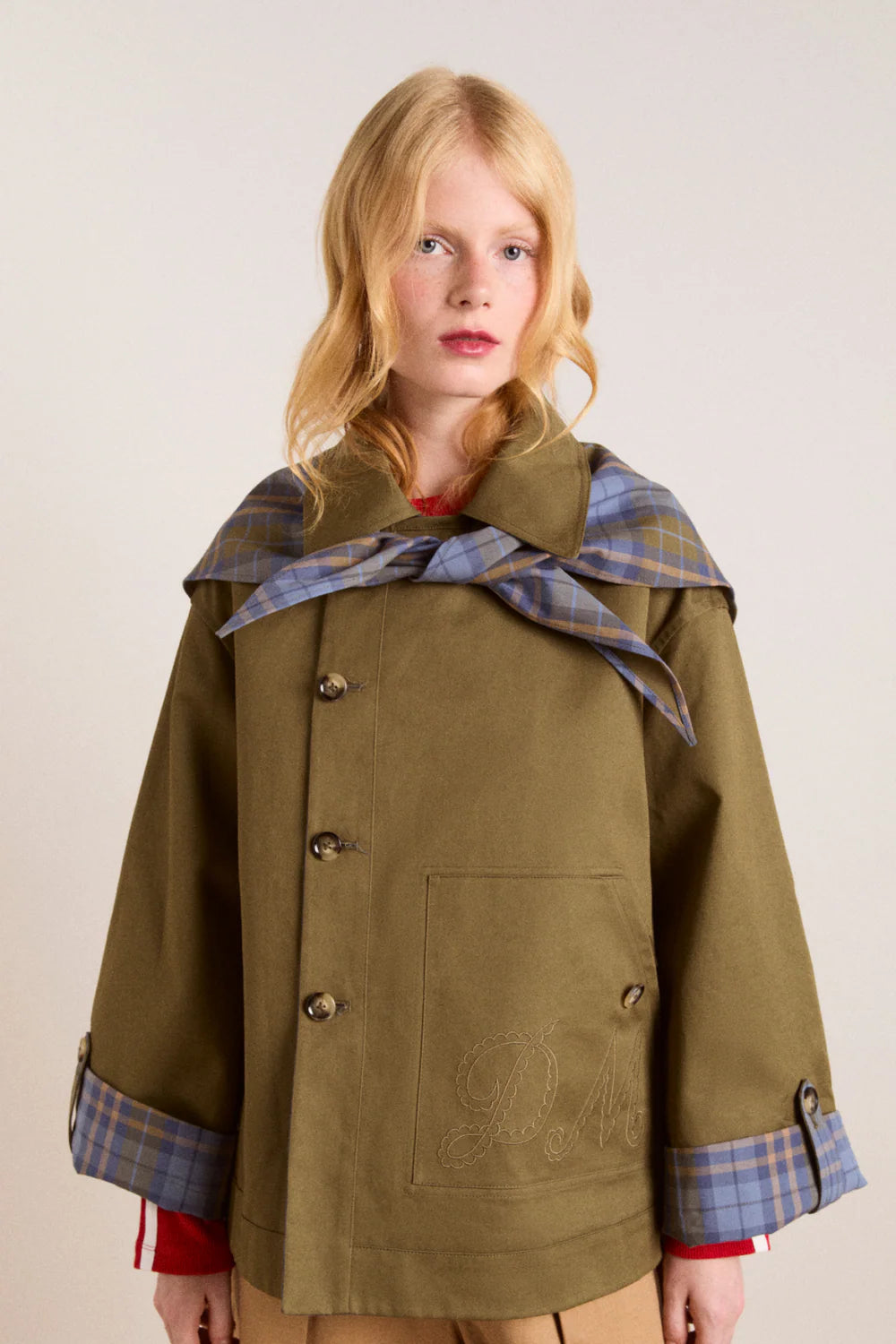 Reversible Jerry Crop Trench Coat
