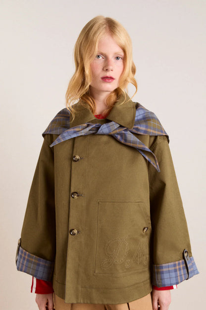Reversible Jerry Crop Trench Coat