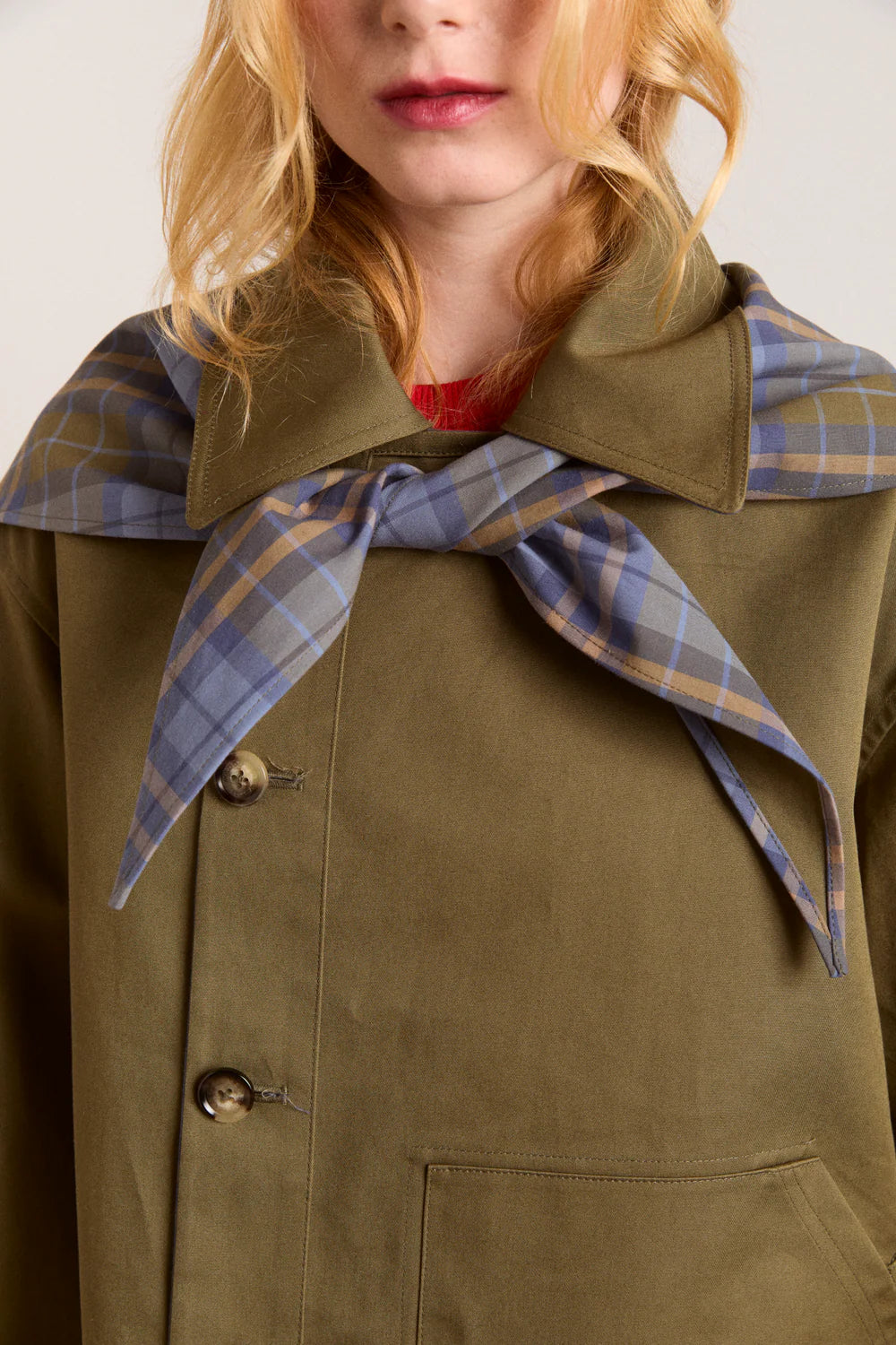 Reversible Jerry Crop Trench Coat