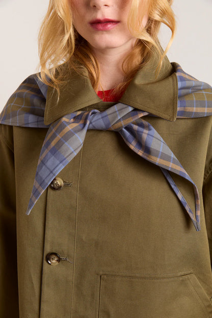 Reversible Jerry Crop Trench Coat