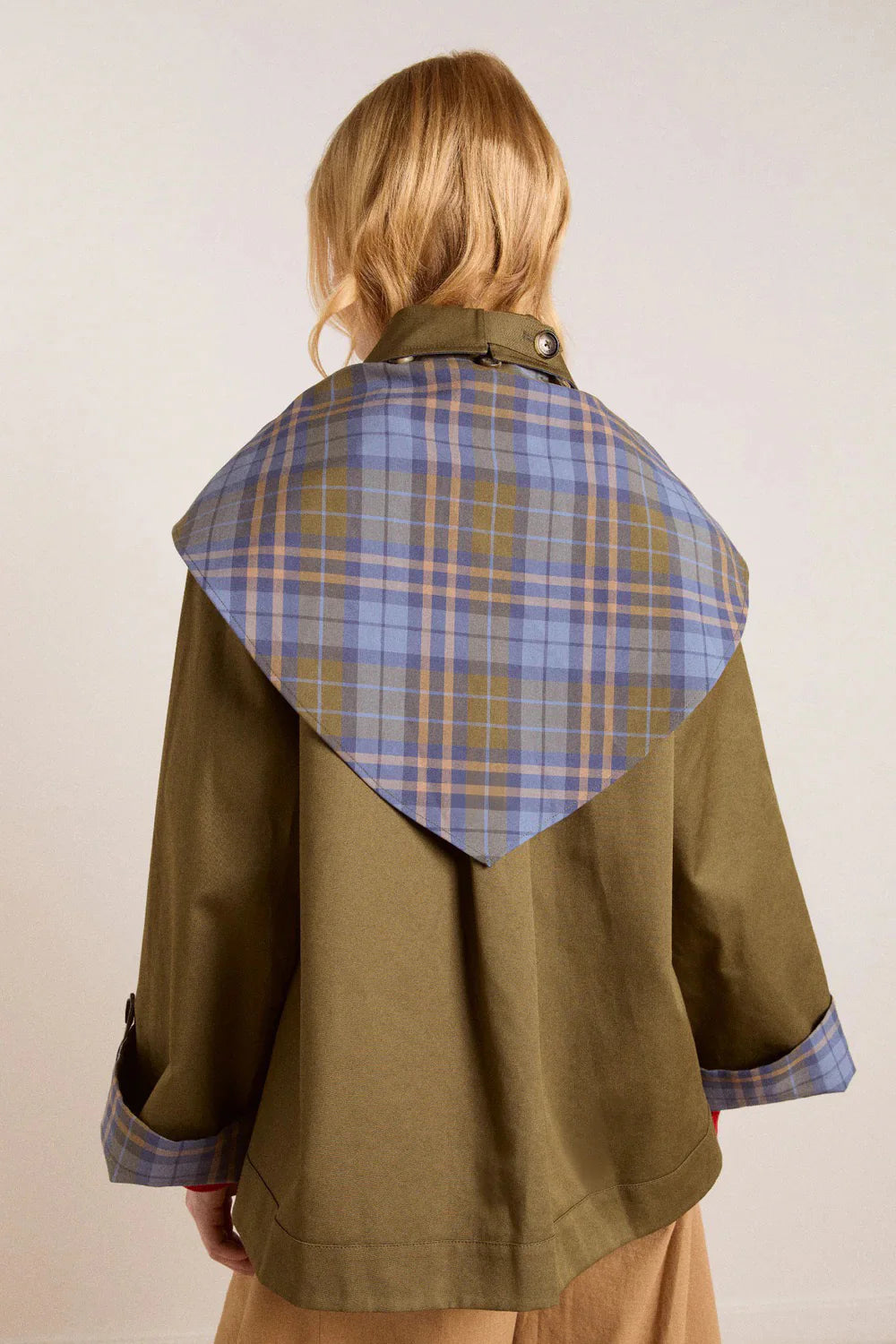 Reversible Jerry Crop Trench Coat
